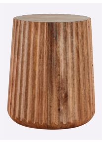 HEINE HOME Beistelltisch 1 Stk. tlg. in beige, Größe B/H/T: 38 cm x 45 cm x 38 cm