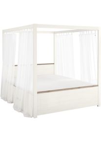 Set One By Musterring Himmelbett »York Schlafen« 1 Stk. tlg. Liegefläche 180 x 200 cm in weiß, Größe B/H/L: 185,6 cm x 200,4 cm x 208,4 cm