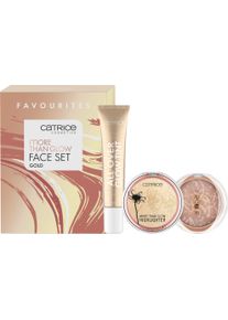 Catrice Damen Make-up Set »More Than Glow Face Set Gold« mit goldenem Schimmer in goldfarben