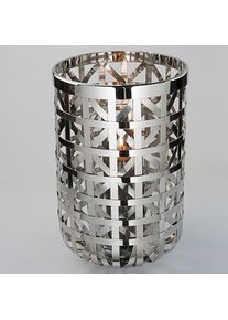 Fink Windlicht »JORIS in silberfarben, Größe B/H/T: 41 cm