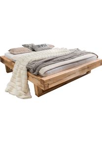 Home Affaire Massivholzbett »Ultima in beige, Größe Liegefläche B/L: 160 cm x 200 cm