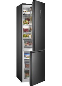 Hanseatic Kühl-/Gefrierkombination »HKGK20060ANFBI« 201 cm hoch 59,5 cm breit NoFrost, Abtauautomatik, QuickFreeze, Urlaubsschaltung, Display in...