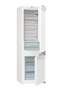 Gorenje Einbaukühlgefrierkombination »NRKI 218 EE1« 177,2 cm hoch 54 cm breit LED-Display in silberfarben