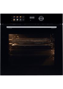 Hanseatic Einbaubackofen »HBO7214FA2« mit 2-fach-Teleskopauszug mit Aqua-Reinigungsfunktion AirFry-Funktion – die gesündere Alternative zur...