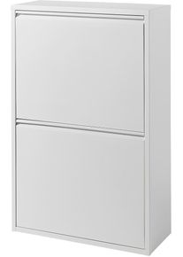 HEINE HOME Mülleimer in weiß, Größe B/H/T: 60 cm x 92 cm x 25 cm