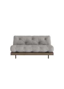 Karup Design Daybett »Daybett Roots Schlafsofa – Gästebett & Sofa aus FSC -Kiefer« Inkl. Futonmatratze in grau, Größe Liegefläche B/L: 160 cm x 200...