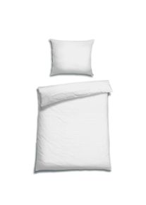 Florella Bettwäsche »Edel Krepp Satin Uni in weiß, Größe B/L: 70 cm x 90 cm