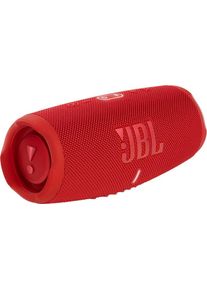JBL Bluetooth-Lautsprecher »Charge 5 Portabler« (Bluetooth 40 W) wasserdicht in rot