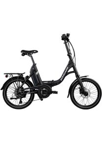 Zündapp Zündapp »X100« 9 Gang Shimano Sora Schaltwerk Kettenschaltung Mittelmotor 250 W Pedelec in schwarz, Größe 20 Zoll (50,80 cm)