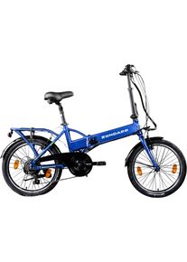 Zündapp Zündapp »Z101« 6 Gang Shimano Tourney Schaltwerk Kettenschaltung Heckmotor 250 W Pedelec in blau, Größe 20 Zoll (50,80 cm)