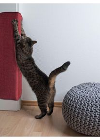 PRIMAflor-Ideen In Textil Kratzbrett »Katzen-Kratzmatte SISALLUX in rot, Größe B/H/L: 50 cm x 0,6 cm x 50 cm