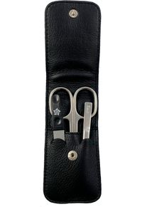 Pfeilring Damen Maniküre-Etui »Taschenetui Nappaleder« Etui aus feinstem Leder in schwarz, Größe B/H/T: 5 mm x 10 mm x 1,5 mm 3 Stk.