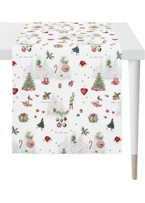 Apelt Tischläufer »3710« in weiß, Größe B/L: 140 cm x 48 cm