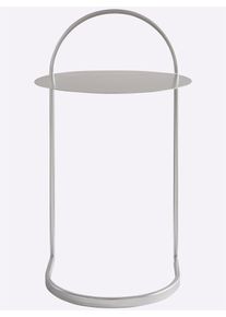 HEINE HOME Beistelltisch 1 Stk. tlg. in silberfarben, Größe B/H/T: 35 cm x 60 cm x 35 cm