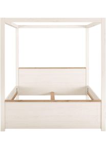 Set One By Musterring Himmelbett »York Schlafen« 1 Stk. tlg. Liegefläche 180 x 200 cm in weiß, Größe B/H/L: 185,6 cm x 200,4 cm x 208,4 cm