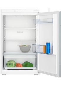 Constructa Einbaukühlschrank »CK121NSE0« 87,4 cm hoch 54,1 cm breit in silberfarben