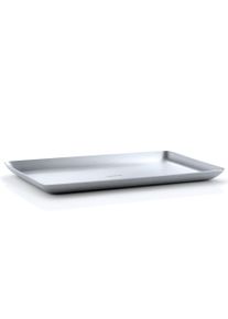 Blomus Tablett »BASIC« in silberfarben, Größe B/L: 15 cm x 25 cm