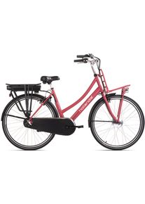 HOLLANDIA »Carry On« 3 Gang Shimano Nexus Schaltwerk Nabenschaltung Frontmotor 250 W Pedelec in rot, Größe 28 Zoll (71,12 cm)