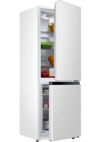 Hanseatic Kühl-/Gefrierkombination »HKGK14349BW« 143 cm hoch 49,5 cm breit in silberfarben