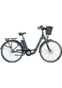Zündapp Zündapp »Z510« 3 Gang Shimano Nexus SC-3C41 Schaltwerk Nabenschaltung Frontmotor 250 W mit Frontkorb in weiß, Größe 28 Zoll (71,12 cm)