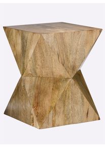 HEINE HOME Beistelltisch 1 Stk. tlg. in beige, Größe B/H/T: 35 cm x 44,5 cm x 35 cm