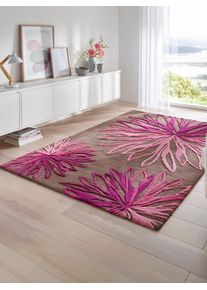 HEINE HOME Teppich rechteckig 17 mm Höhe in pink