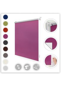 LICHTBLICK Original Seitenzugrollo »Klemmfix Hitzeschutz« verdunkelnd Perlreflex-beschichtet energiesparend ohne Bohren freihängend mit...