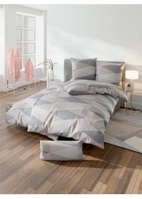 Janine Bettwäsche 2 Stk. tlg. in rosa, Größe B/L: 40 cm x 80 cm