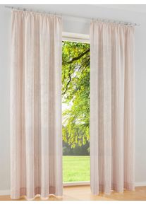 HEINE HOME Gardine Multifunktionsband 1 Stk. tlg. in beige