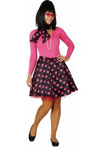 Orlob Jupe jupon à pois rose