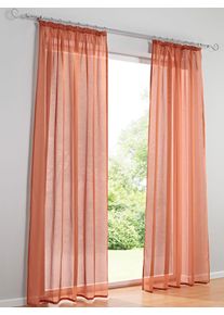 HEINE HOME Gardine Multifunktionsband 1 Stk. tlg. in orange