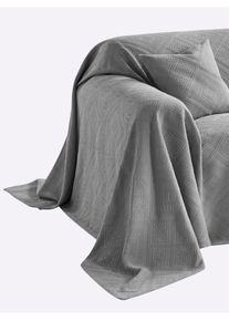 Pereira Da Chuna Tagesdecke in grau, Größe B/L: 270 cm x 160 cm