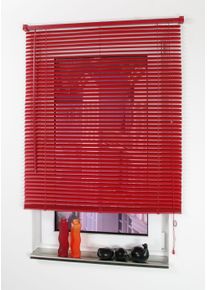 Liedeco Jalousie mit Bohren freihängend Kunststoff in rot