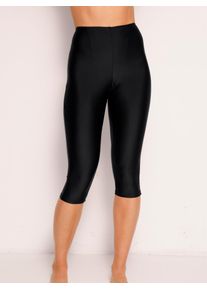 Bade-Capri in schwarz, Größe 48