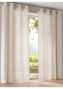 HEINE HOME Gardine Ösen 1 Stk. tlg. in weiß