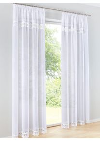 HEINE HOME Gardine Multifunktionsband 1 Stk. tlg. in weiß