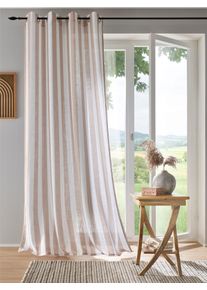 HEINE HOME Vorhang Ösen 1 Stk. tlg. in beige