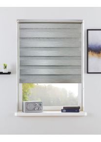 Bruno Banani Doppelrollo »LEVIN« Lichtschutz Blendschutz Sichtschutz ohne Bohren freihängend NEUHEIT! in grau