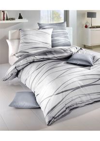 Kaeppel Bettwäsche 2 Stk. tlg. in grau, Größe B/L: 80 cm x 80 cm