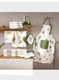 Geschirrtuch in grün