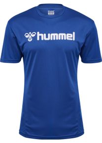 Hummel Trainingsshirt »HMLLOGO JERSEY S/S« 1 Stk. tlg. in blau, Größe XL (54)