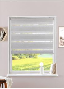 Home Affaire Doppelrollo »SORANA« Lichtschutz Blendschutz Sichtschutz ohne Bohren freihängend Rollo in angesagter Optik NEUHEIT! in beige