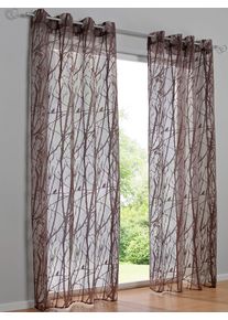 HEINE HOME Gardine Multifunktionsband 1 Stk. tlg. in braun