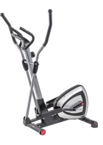 Motive Fitness by U.N.O. Crosstrainer »CT 400 (mit/ohne Unterlegmatte)« Schwungmasse ca. 9,5 kg, 8 Widerstandsstufen in grau
