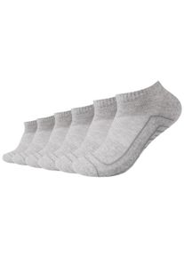 Camano Kurzsocken »ca-soft« 6 Paar tlg. mit verstärktem Zehenbereich, Größe 35-38
