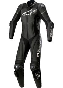 Alpinestars GP Plus, leather suit 1pcs. perforated women , color: Black/White/Grey , size: 40