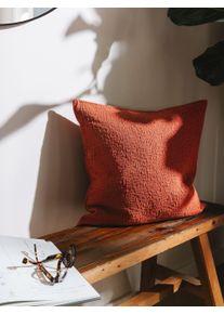 benuta Pudebetræk Carmo Rød 45x45 cm Bomuld Uni