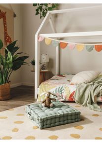 Lytte Bene Groen 45x45x10 cm - Moderne Vloerkleden voor Woonkamer, Slaapkamer & Eetkamer