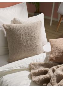 Ted Gris clair 45x45 cm - Tapis poil court design moderne pour salon