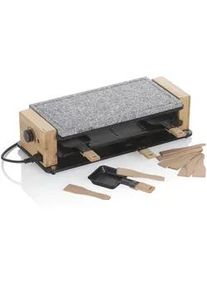 Kela Raclette-Grill , Schwarz , Stein , 20.5x12.5x49 cm , Kochgeschirr, Tischgrills & Fondues, Raclette-Grills